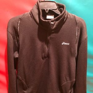 ASICS Men’s Reflective Quarter ZIP Fleece Shirt